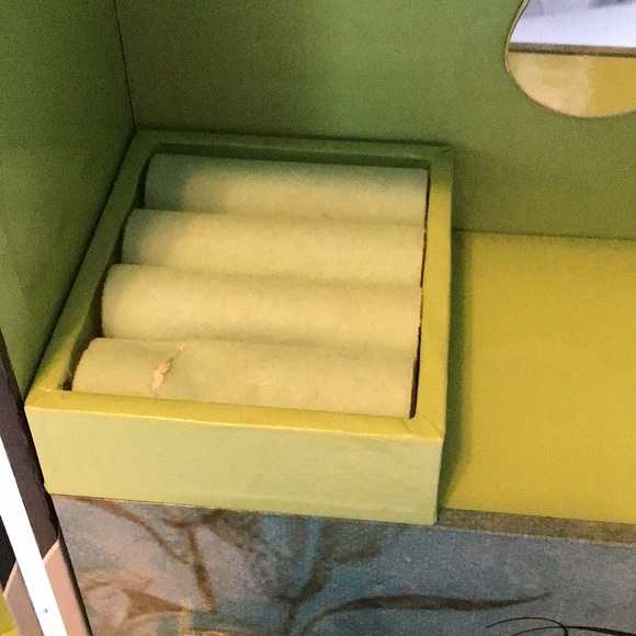 Disney Tinkerbell Enesco jewelery box chest armoir with hooks doors & drawers - Picture 8 of 16